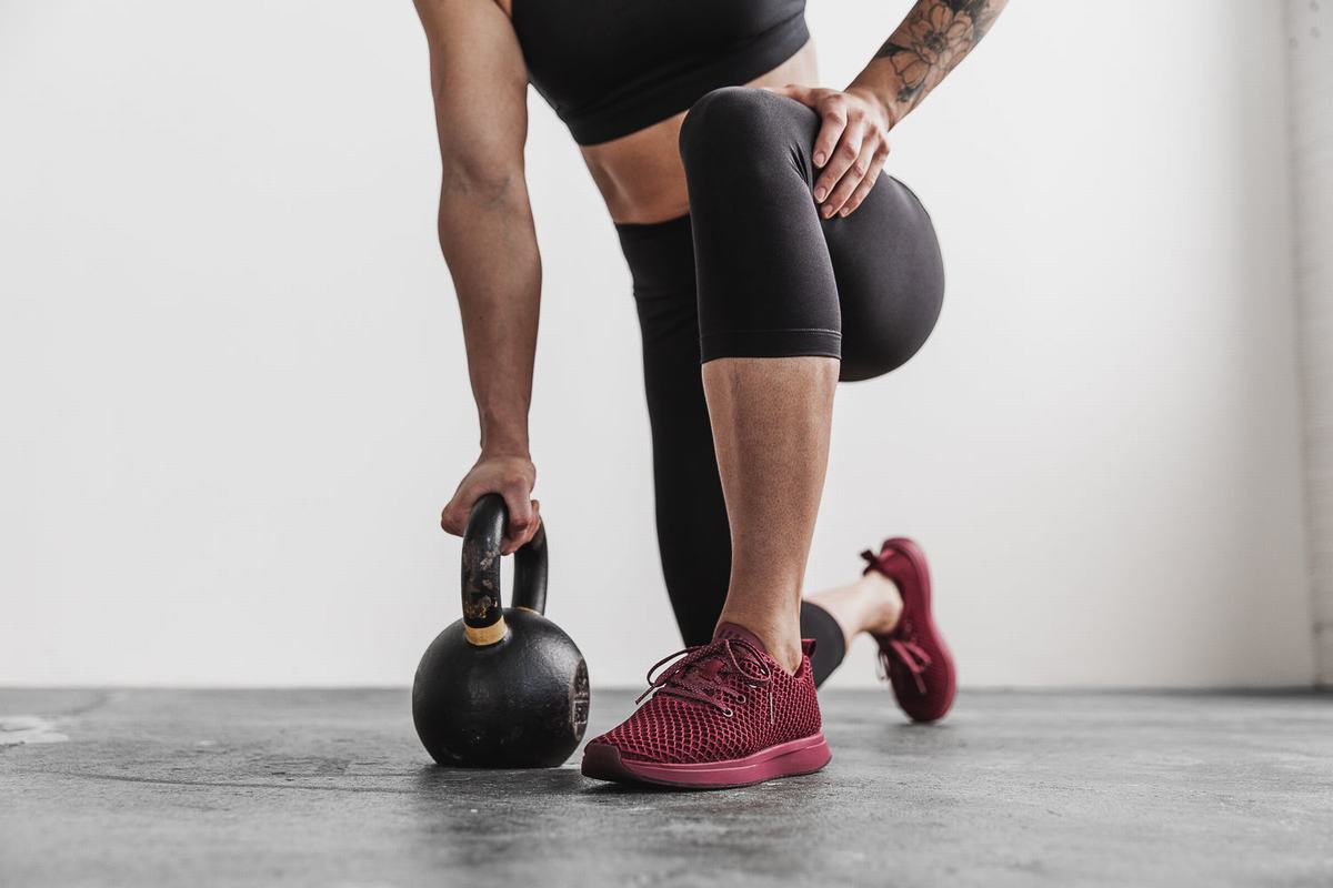 Nobull Mesh Runner Women's Running Shoes Burgundy | Australia (IG3541)